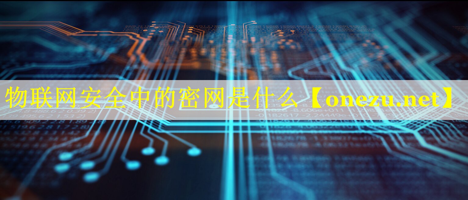 <strong>物联网安全中的密网是什么</strong>