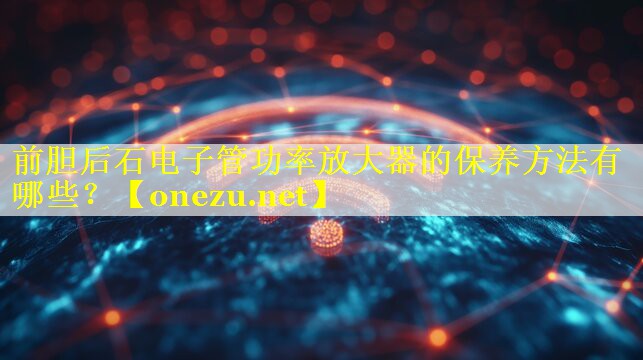 前胆后石电子管功率放大器的保养方法有哪些? 前胆后石电子管功率放大器的保养方法有哪些?
